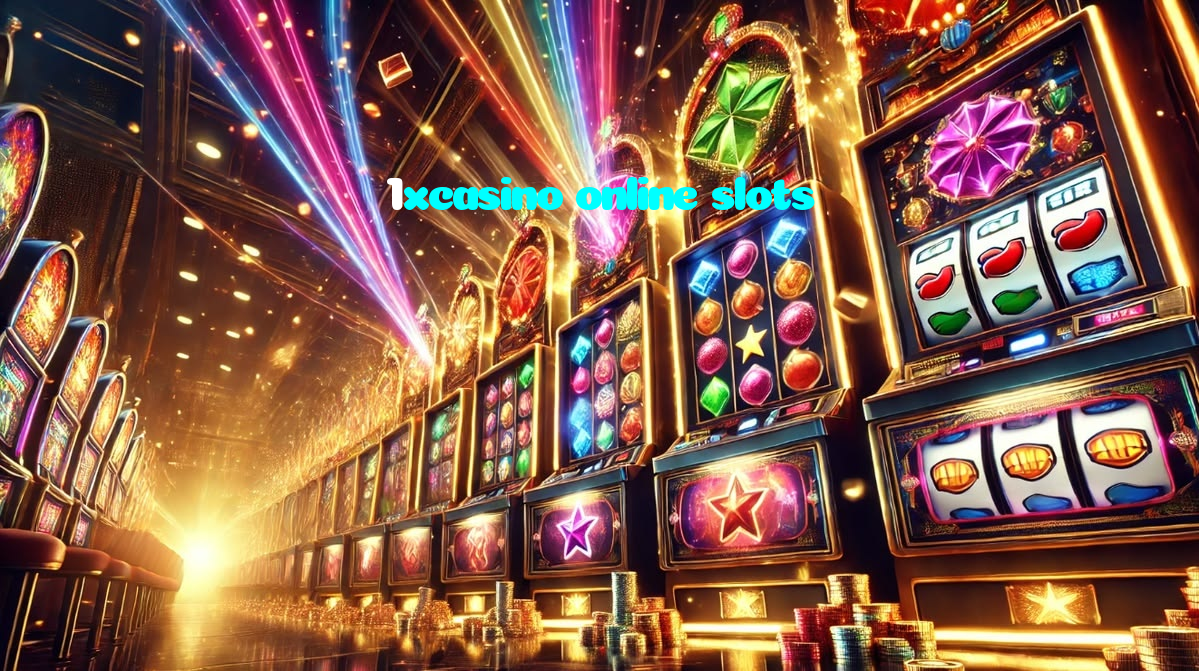 1xcasino online slots casino presented on mobile device in Pakistan with slots and live games